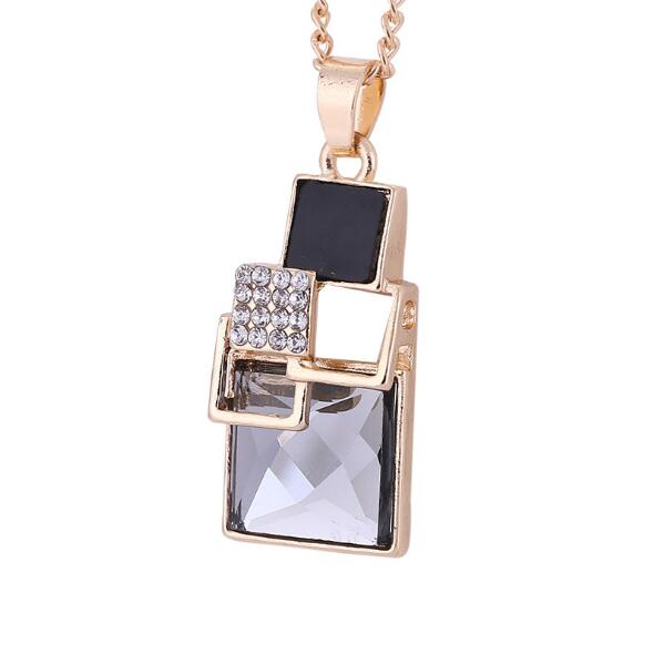 Square Geometry Jewelry Set