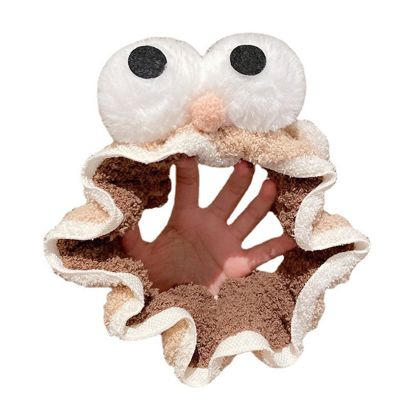 Face Wash Hair Band Hair Accessories Cute Big Eyes Hair Band Plush Wash Hair Band Personalized Hair Accessories