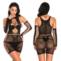 Women's Sexy Lingerie Exotic Lace Nightdress Dress