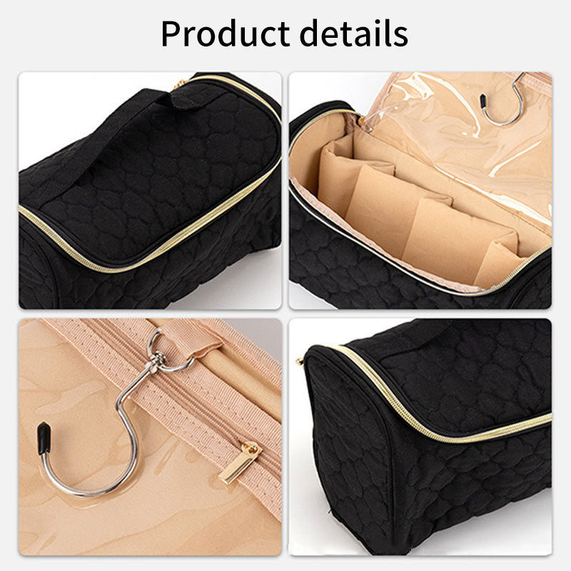 Hair  Storage Bag Portable Hair Dryer Hair Curler Hanging Bag Cosmetic Toiletries Accessories Bag