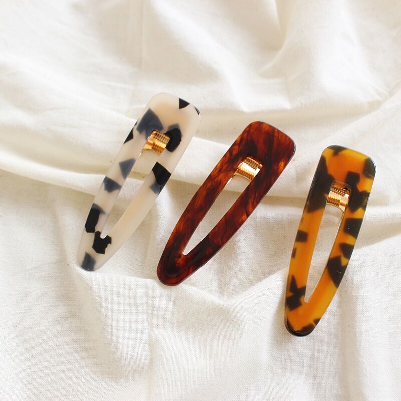 Women Vintage Hair Pin Clip Leopard Hair Clip