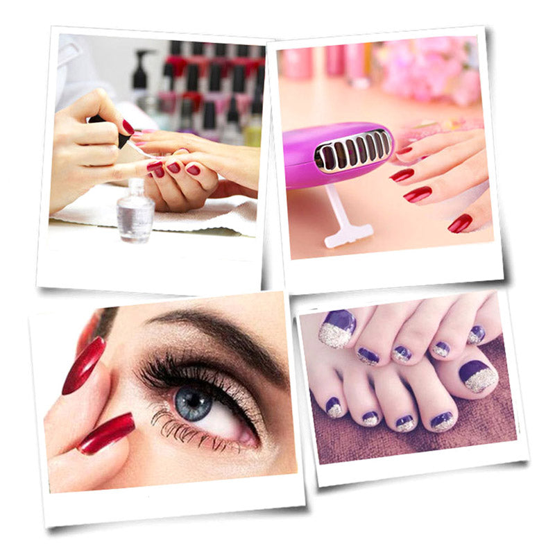Mini USB Eyelash Fan  Blower Glue Eyelashes Dedicated Dryer Beauty Tool-in False Eyelashes