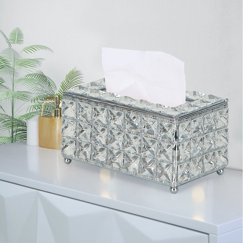 Crystal Vanity Tissue Box