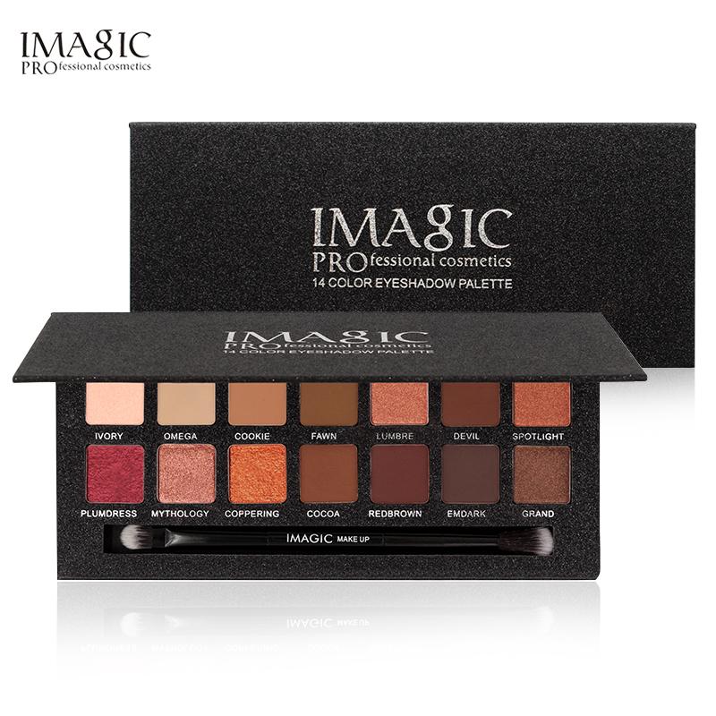 14 Color Matte Nude Eye Shadow Pallete Cosmetics
