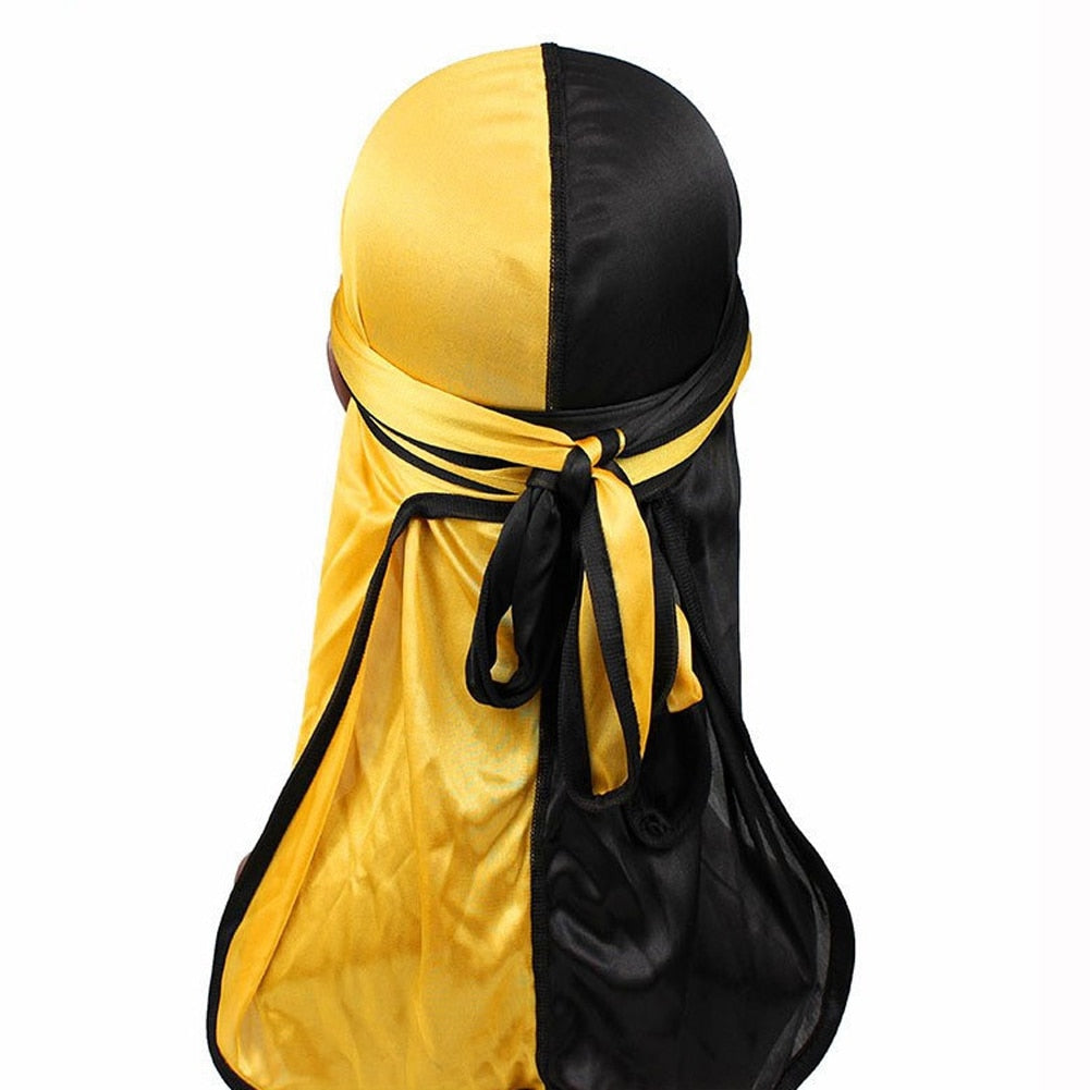 Durag Silky Satin Men Head Scarf