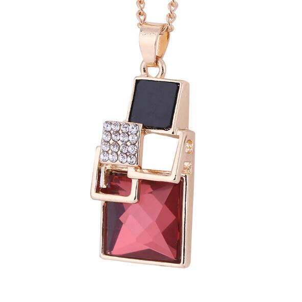 Square Geometry Jewelry Set