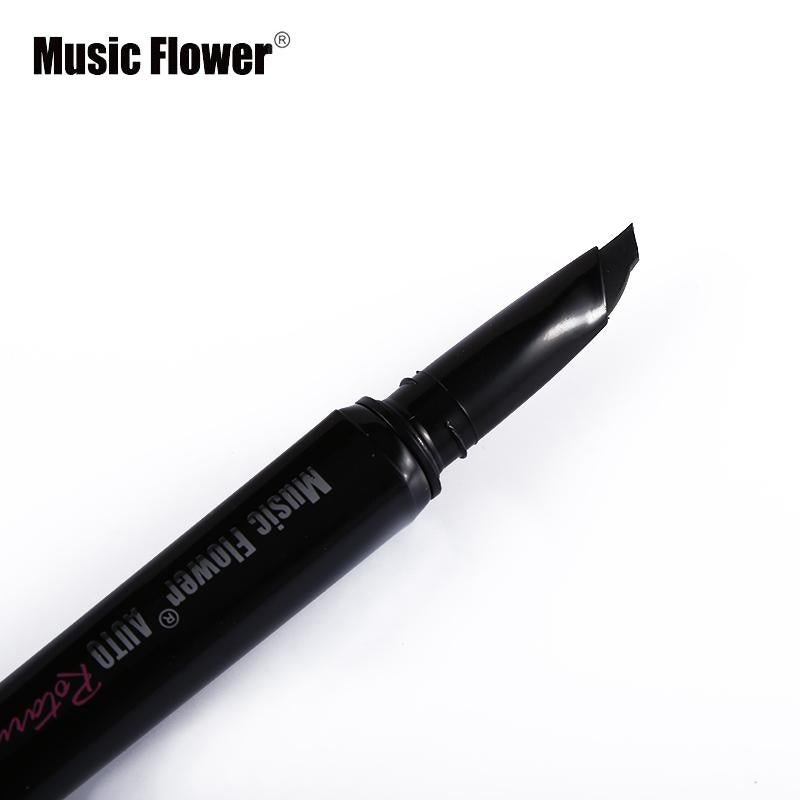 Pro Auto Rotating Liquid Eyeliner Waterproof Eye Makeup Lash Hugging Gel Eye Liner Mark Pen Smudge-proof Cosmetics