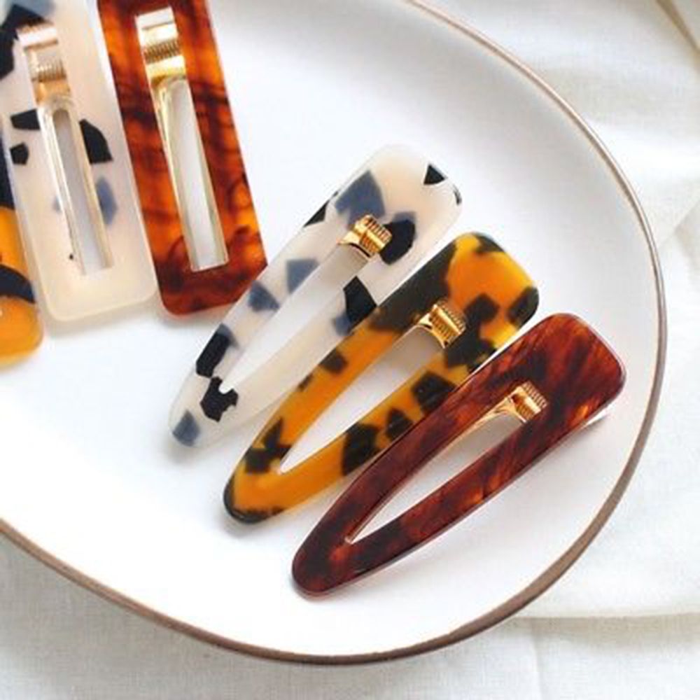 Women Vintage Hair Pin Clip Leopard Hair Clip