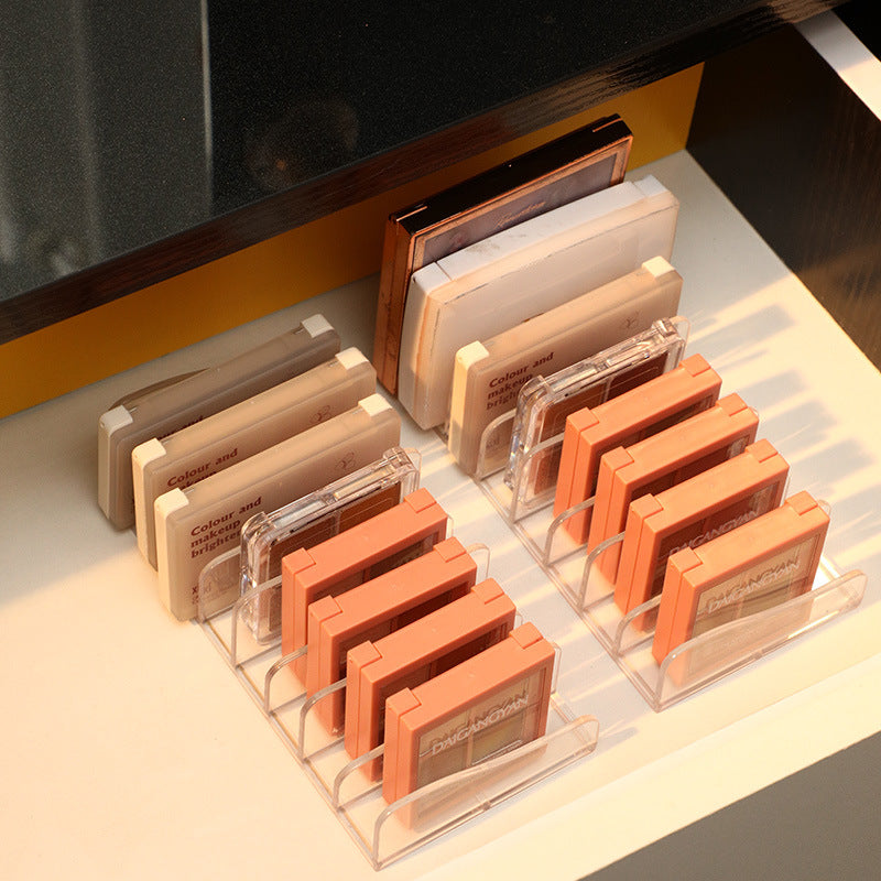 Makeup Table Eye Shadow Tray Storage Rack