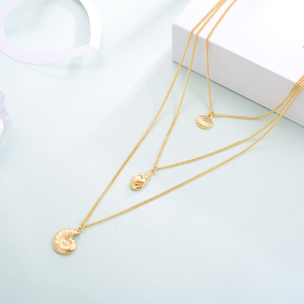 Stacked Necklace Personalized Design Multi Layer Trend Necklace Three Layer Necklace