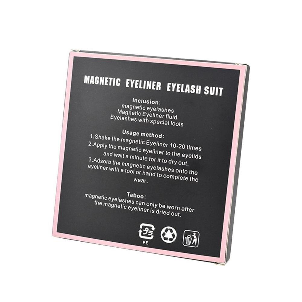 Magnetic False Eyelashes 3 Pairs Of Magnetic Eyelashes