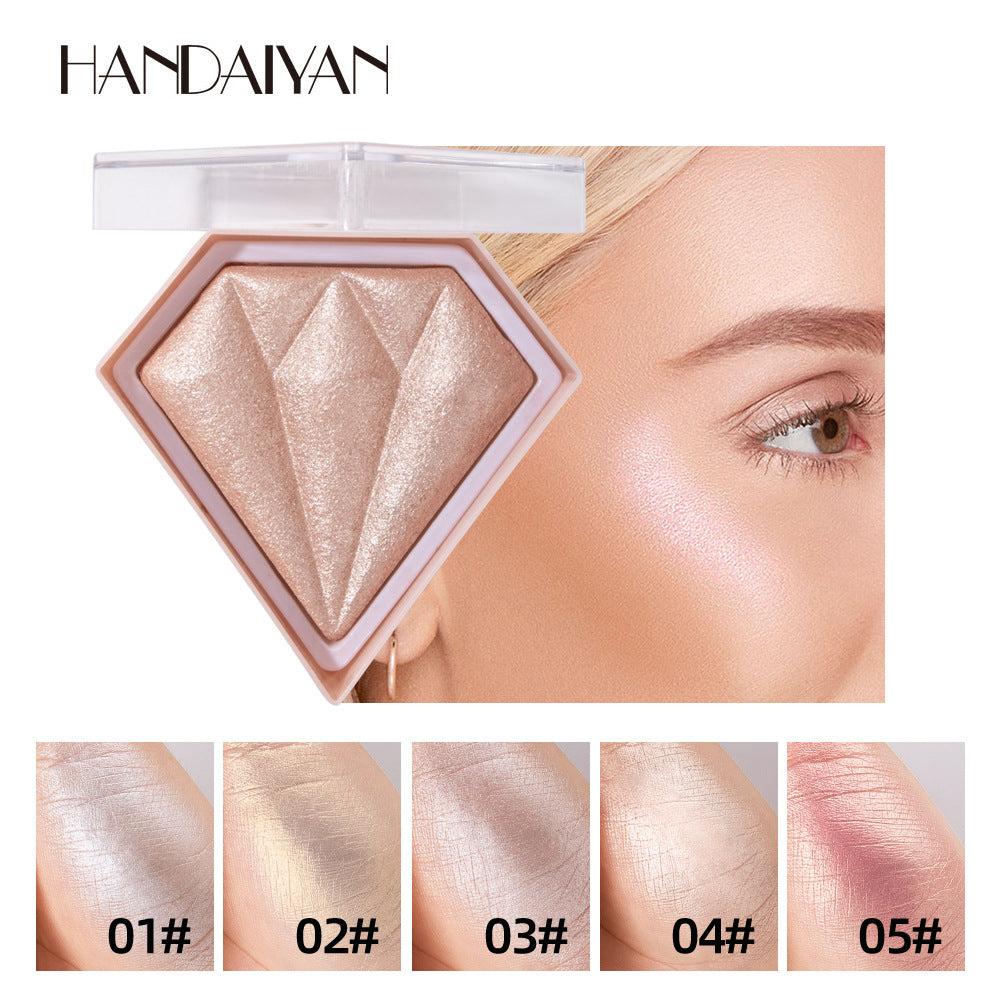 Diamond Highlighter Powder Brighten Skin Tone Glitter Powder