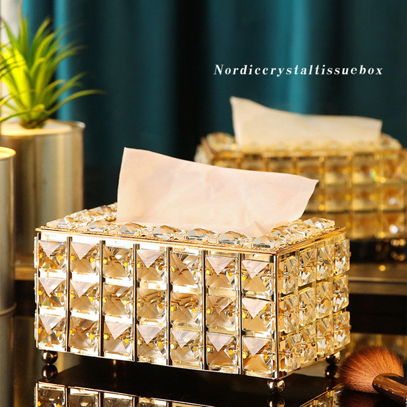 Crystal Vanity Tissue Box