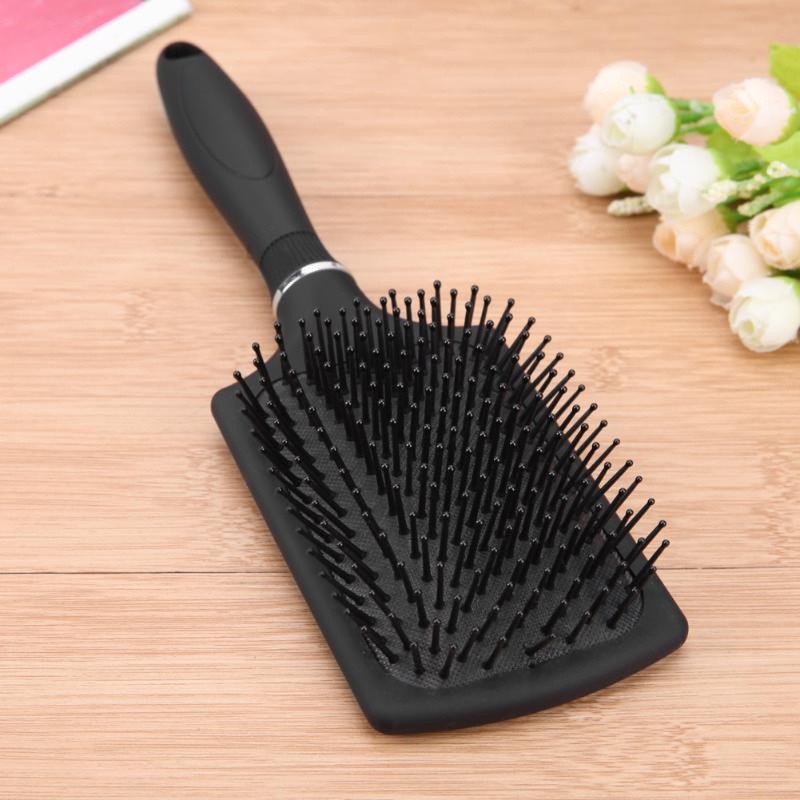 Hair Massage Comb Hairbrush Bristle&Nylon Women Wet Curly Hair Brush for Salon Hairdressing Styling Tool