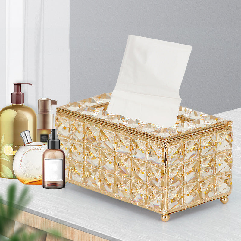 Crystal Vanity Tissue Box