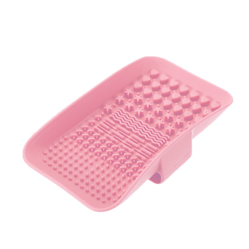 Silicone Makeup Brushes Cleaning Pad Cosmetic Brushes Cleaner Scrubber