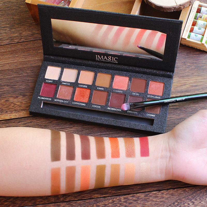 14 Color Matte Nude Eye Shadow Pallete Cosmetics