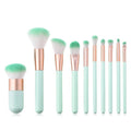 10PC Makeup Brush Tools Face Eyeshadow Foundation Makeup Brushes