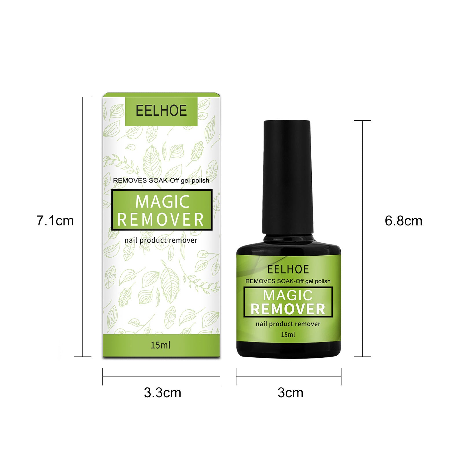 EELHOE Bursting Nail Polish Remover Nail Polish Remover Nail Polish Remover Nail Polish Manicure Special Magic Nail Polish Remover
