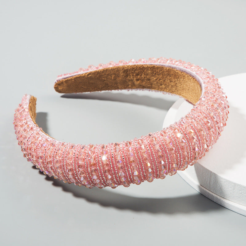 Cute Hand Woven Beaded Headband