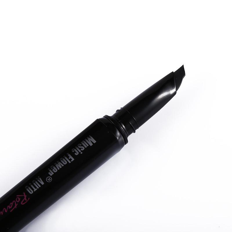Pro Auto Rotating Liquid Eyeliner Waterproof Eye Makeup Lash Hugging Gel Eye Liner Mark Pen Smudge-proof Cosmetics