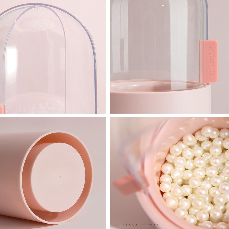 Makeup Brush Storage Box Cosmetic Organizer Makeup Brush Barrel Holder Waterproof