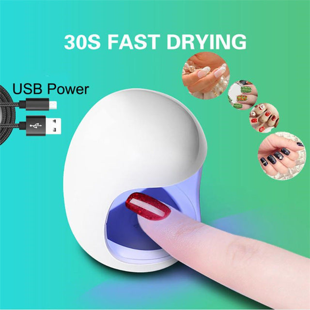 9W Mini USB UV Nail Gel Lamp