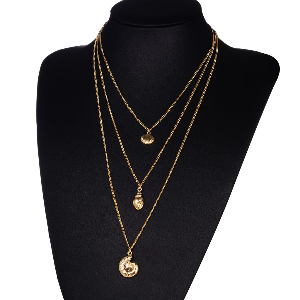 Stacked Necklace Personalized Design Multi Layer Trend Necklace Three Layer Necklace