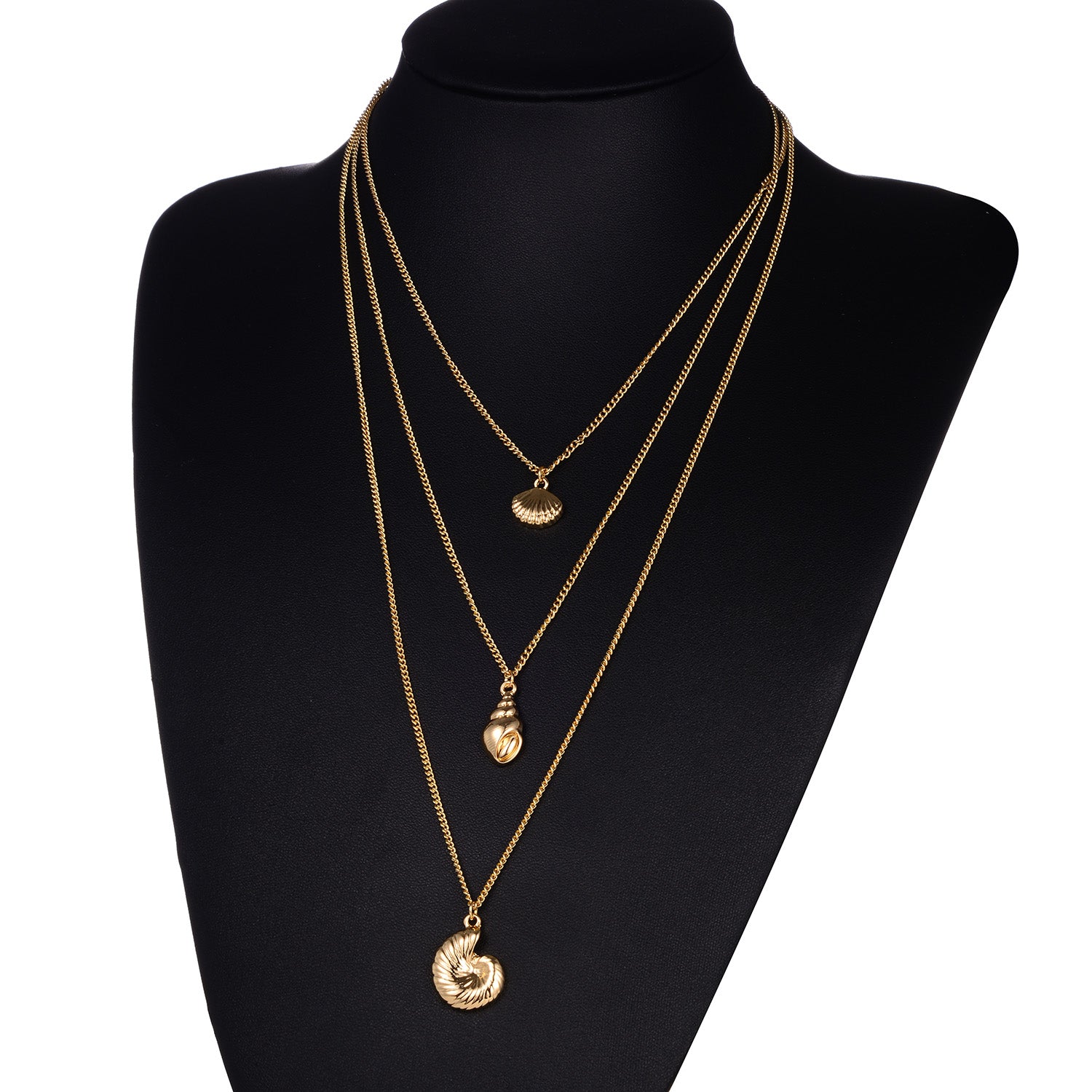 Stacked Necklace Personalized Design Multi Layer Trend Necklace Three Layer Necklace