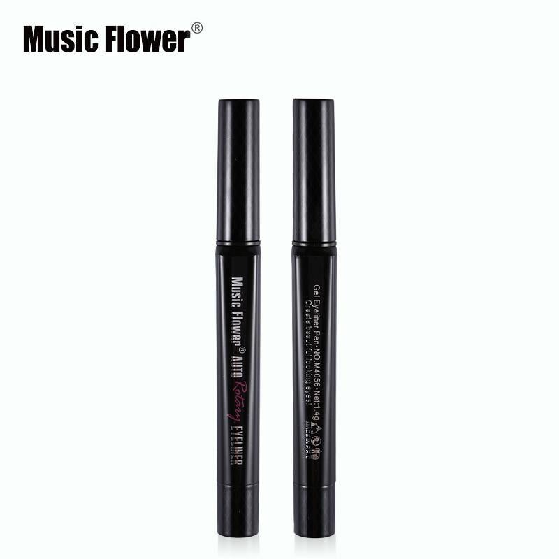 Pro Auto Rotating Liquid Eyeliner Waterproof Eye Makeup Lash Hugging Gel Eye Liner Mark Pen Smudge-proof Cosmetics
