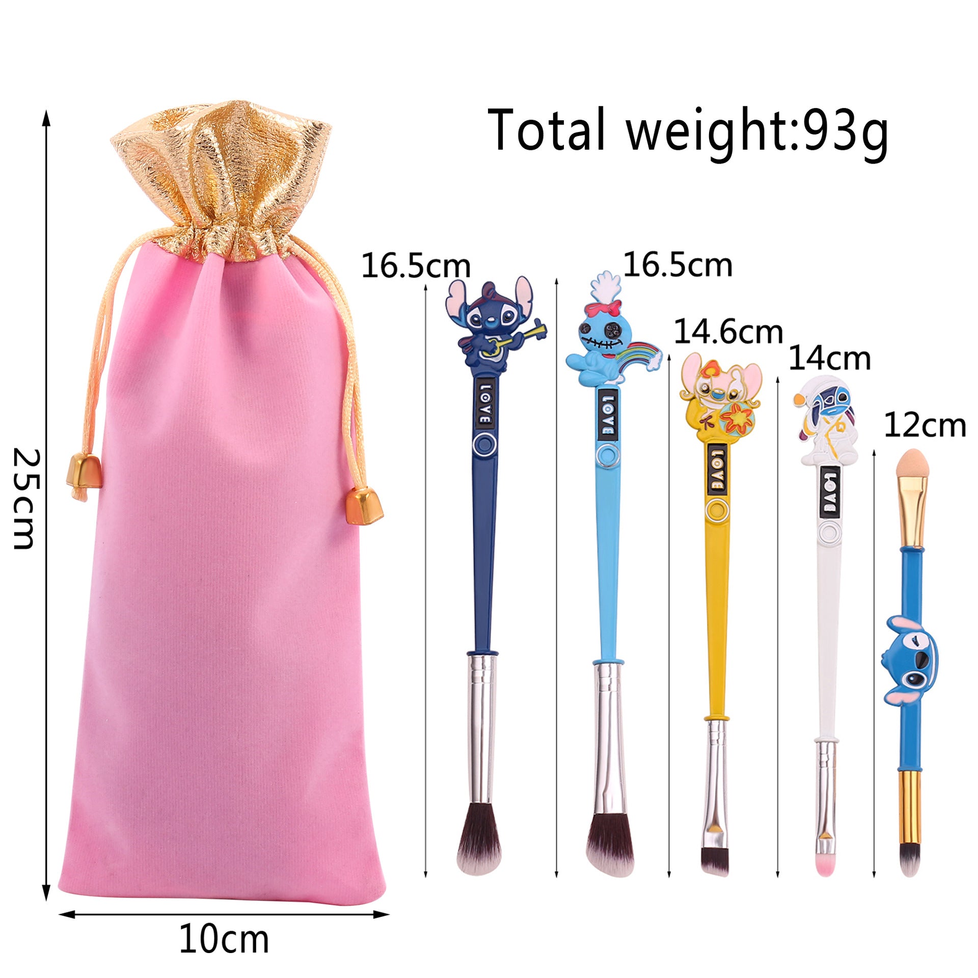 Stitch Makeup Brushes