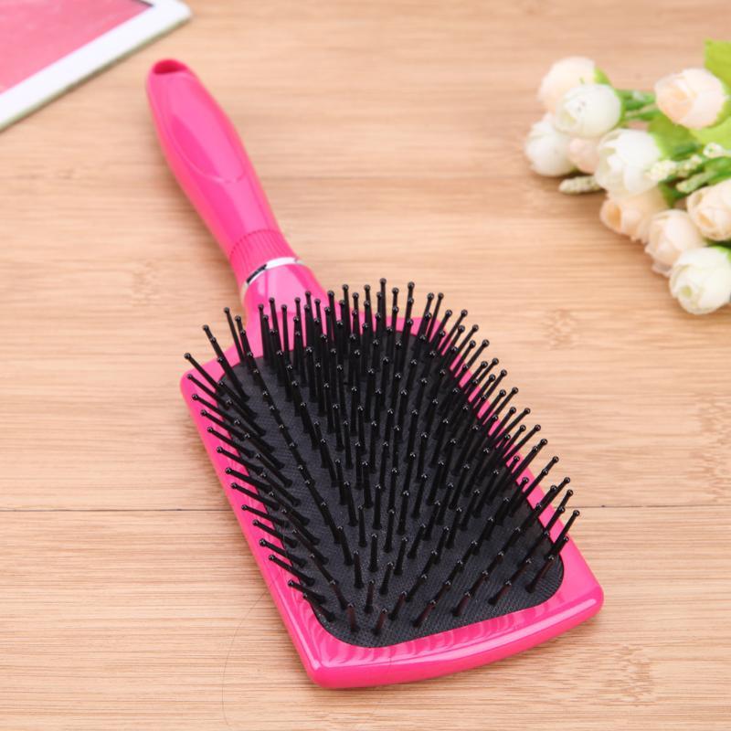 Hair Massage Comb Hairbrush Bristle&Nylon Women Wet Curly Hair Brush for Salon Hairdressing Styling Tool